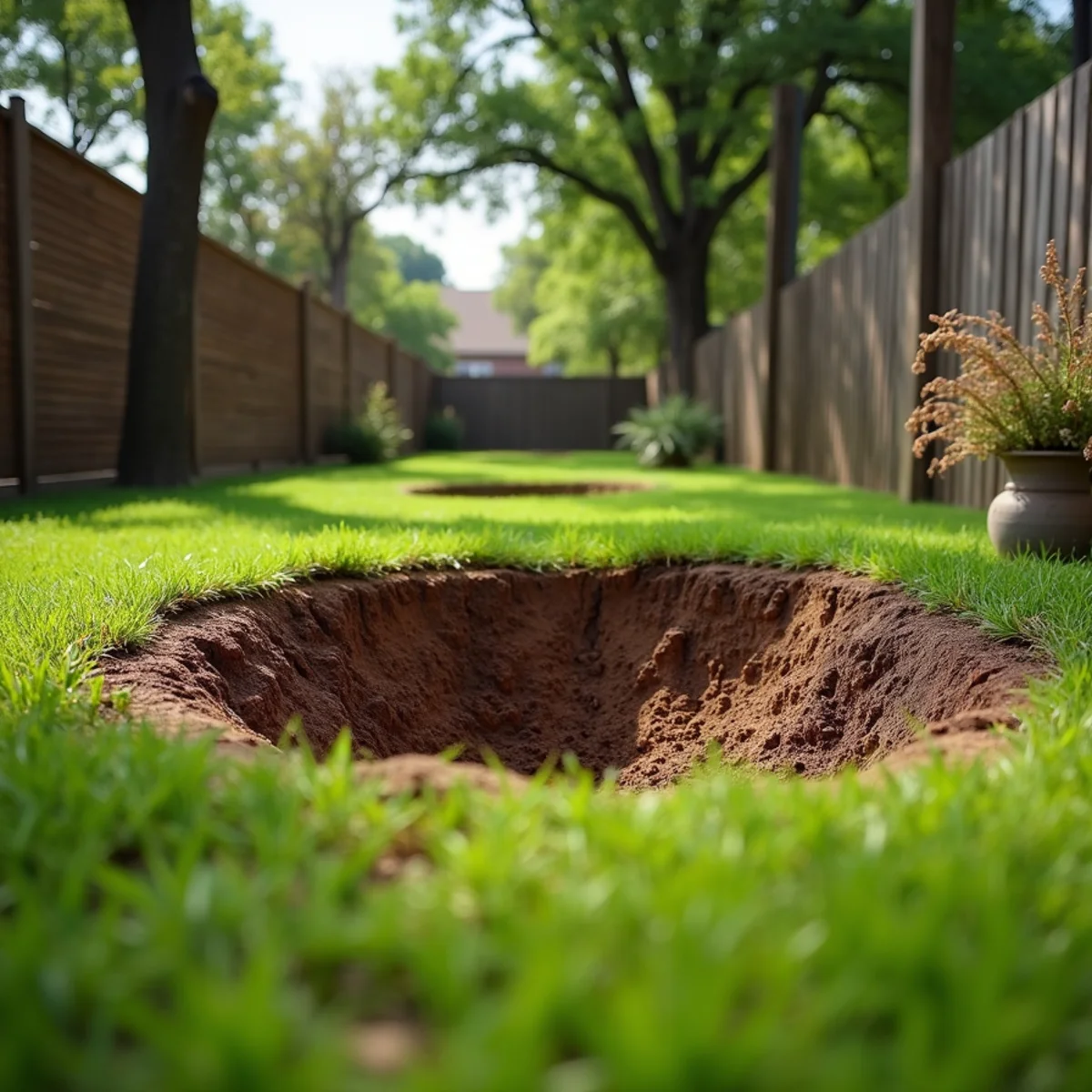Clean lawn and restored property after stump grinding vs stump removal