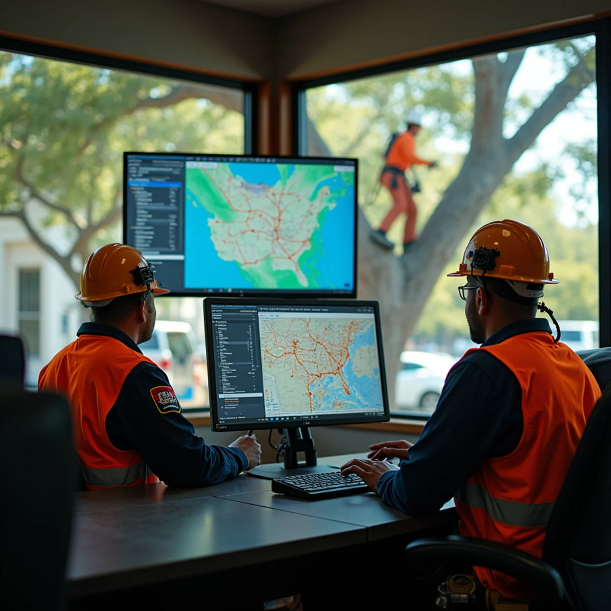 24/7 Austin tree service emergency dispatch center ready for calls
