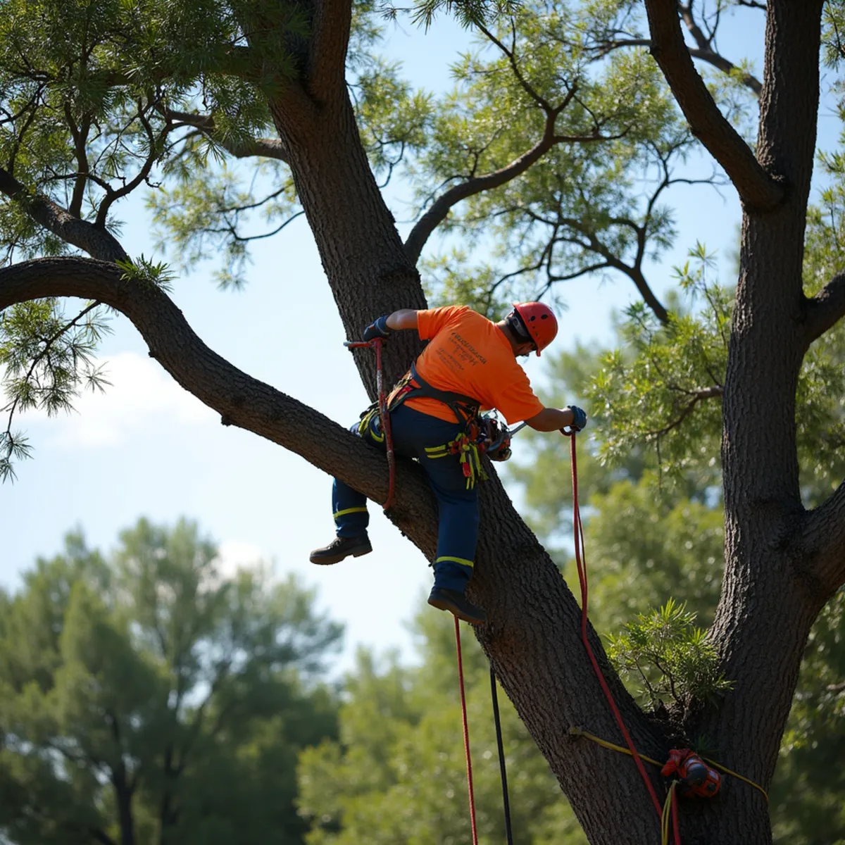 Tree removal and crane rigging in Hutto TX
