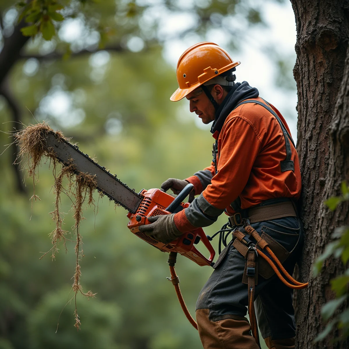 Emergency storm debris chipping and yard cleanup in Manor TX