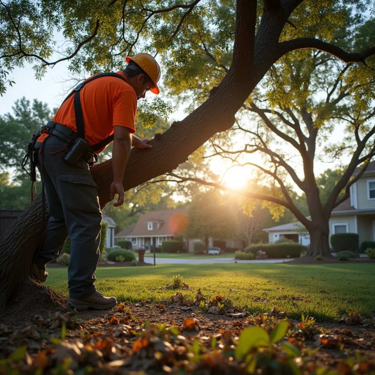 Emergency storm debris chipping and yard cleanup in Pflugerville TX